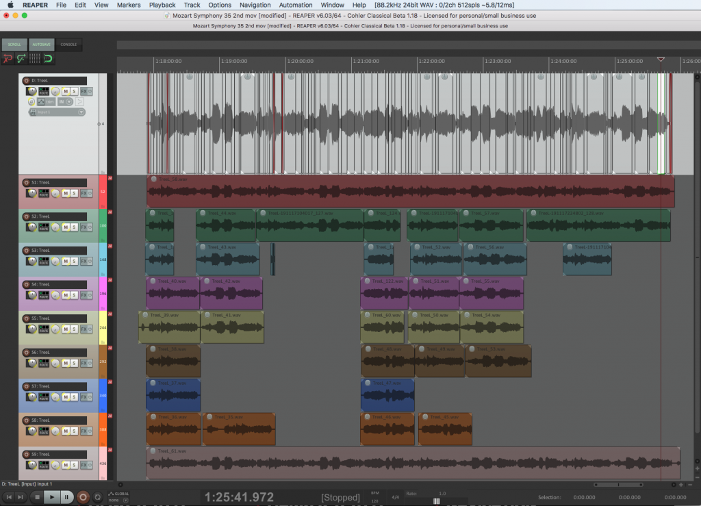 Source-Destination 4-Point Editing in Reaper